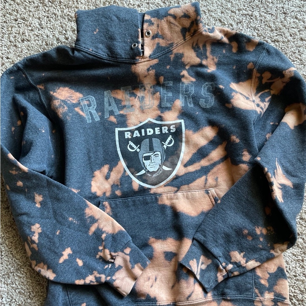 Upcycled Raiders Sweatshirt